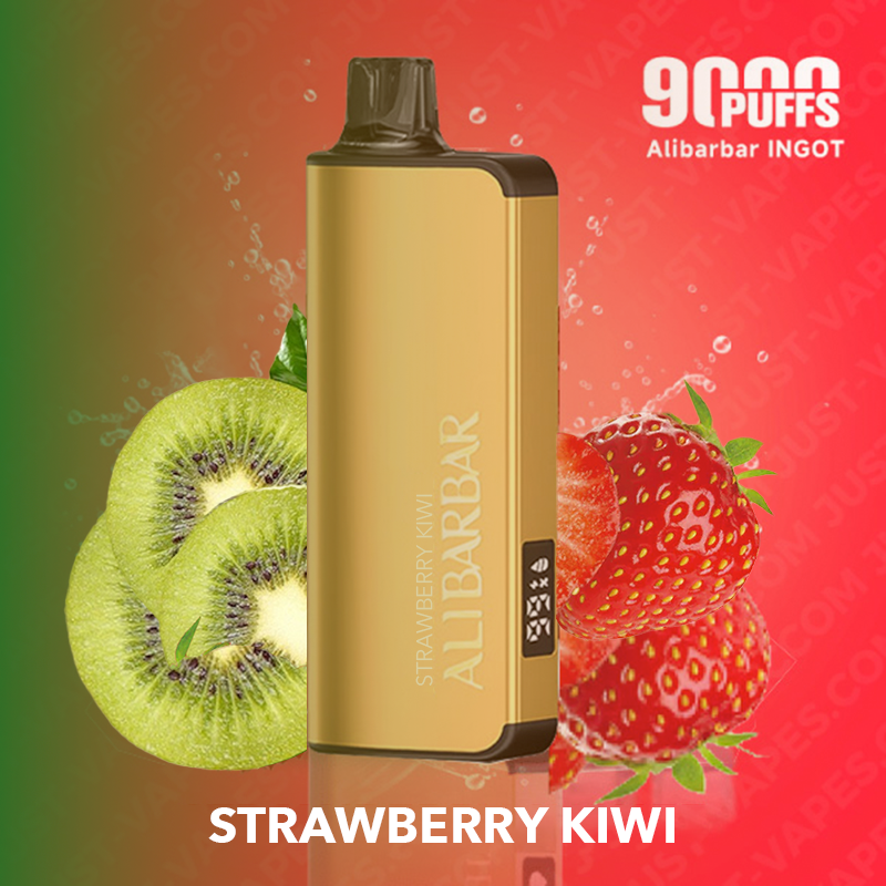 alibarbar-vape-strawberry-kiwi STRAWBERRY KIWI – ALIBARBAR INGOT – 9000 PUFFS - Image 1